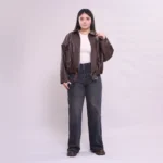 کت چرم زنانه | elegant - Image 2